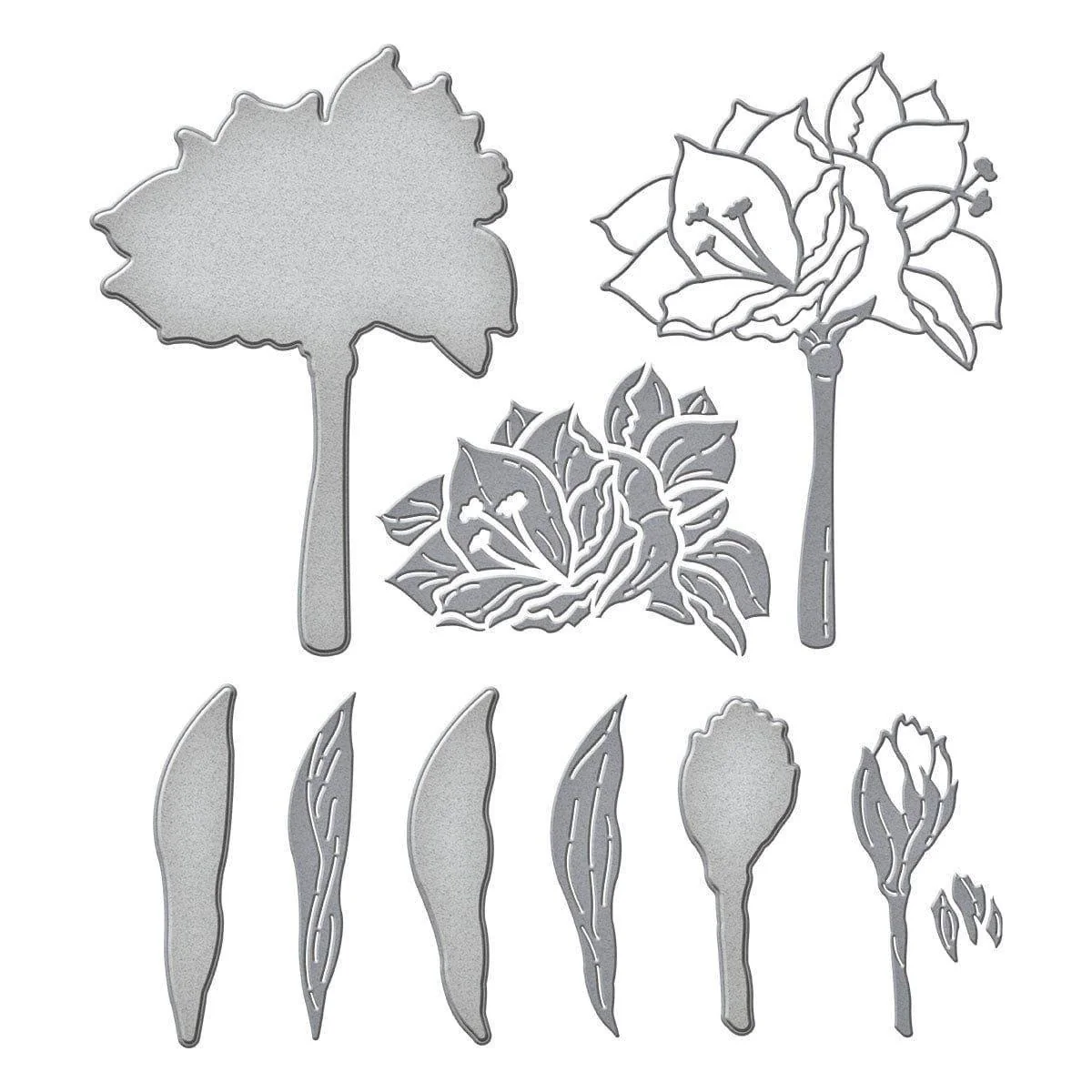Yana's Amaryllis Etched Dies from the Amaryllis Christmas Collection by Yana Smakula - Image 2