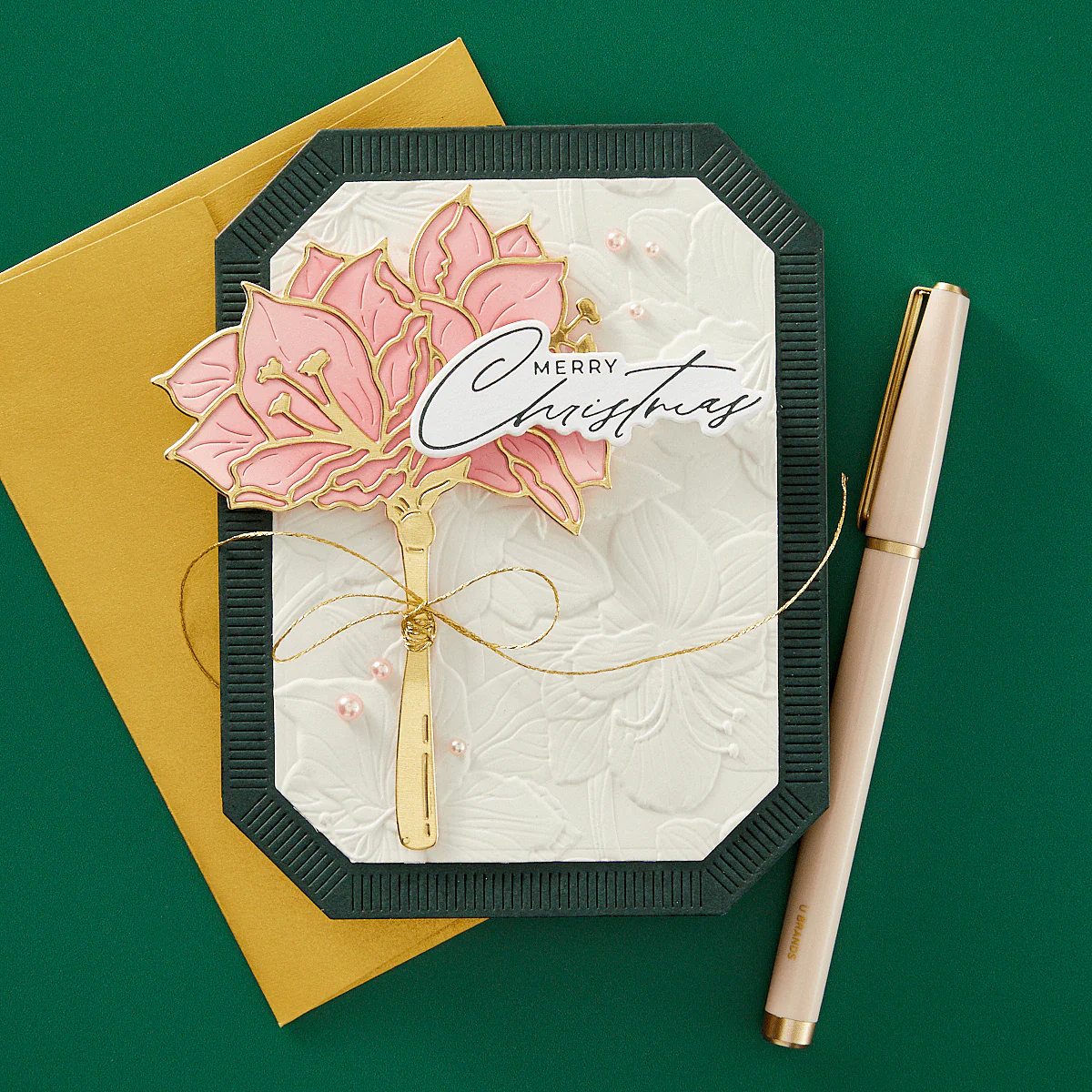Yana's Amaryllis Etched Dies from the Amaryllis Christmas Collection by Yana Smakula - Image 3